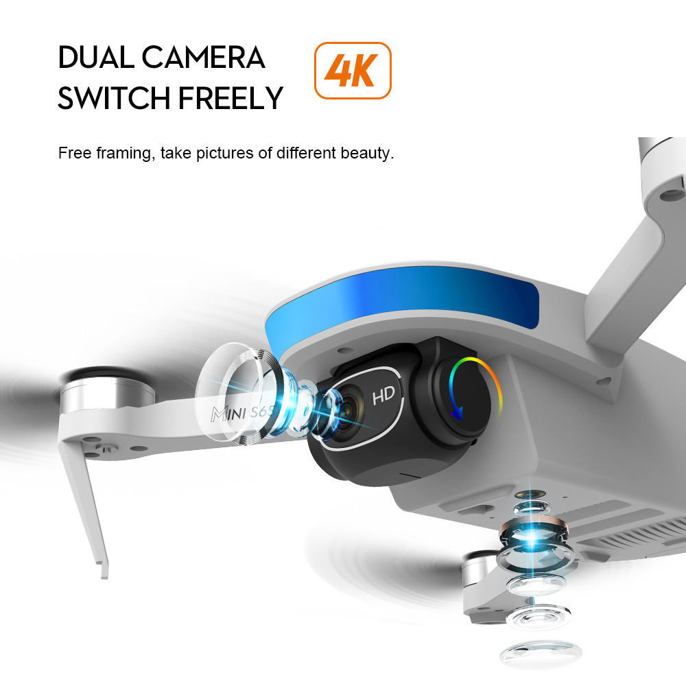 S6S GPS Optische Stroom Positi - Drone Gimbal 2 Axis recensie en prijs
