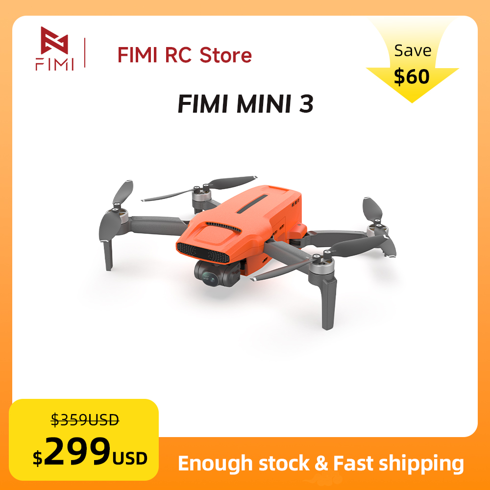 FIMI MINI 3 Camera Drone 4K 60 - Drone Gimbal Case recensie en prijs