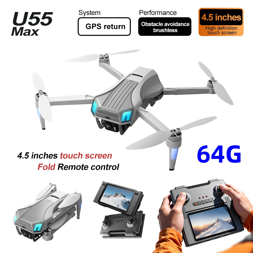 NCZOBOE U55 Optische Flow GPS  - Drone Gimbal 2 Axis recensie en prijs