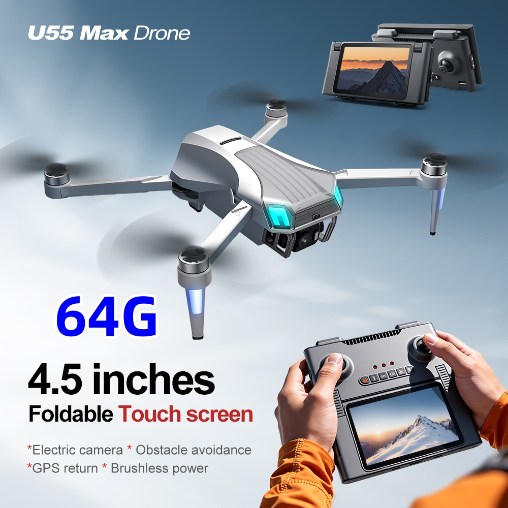 NCZOBOE U55 Optische Flow GPS  - Drone Gimbal 2 Axis recensie en prijs