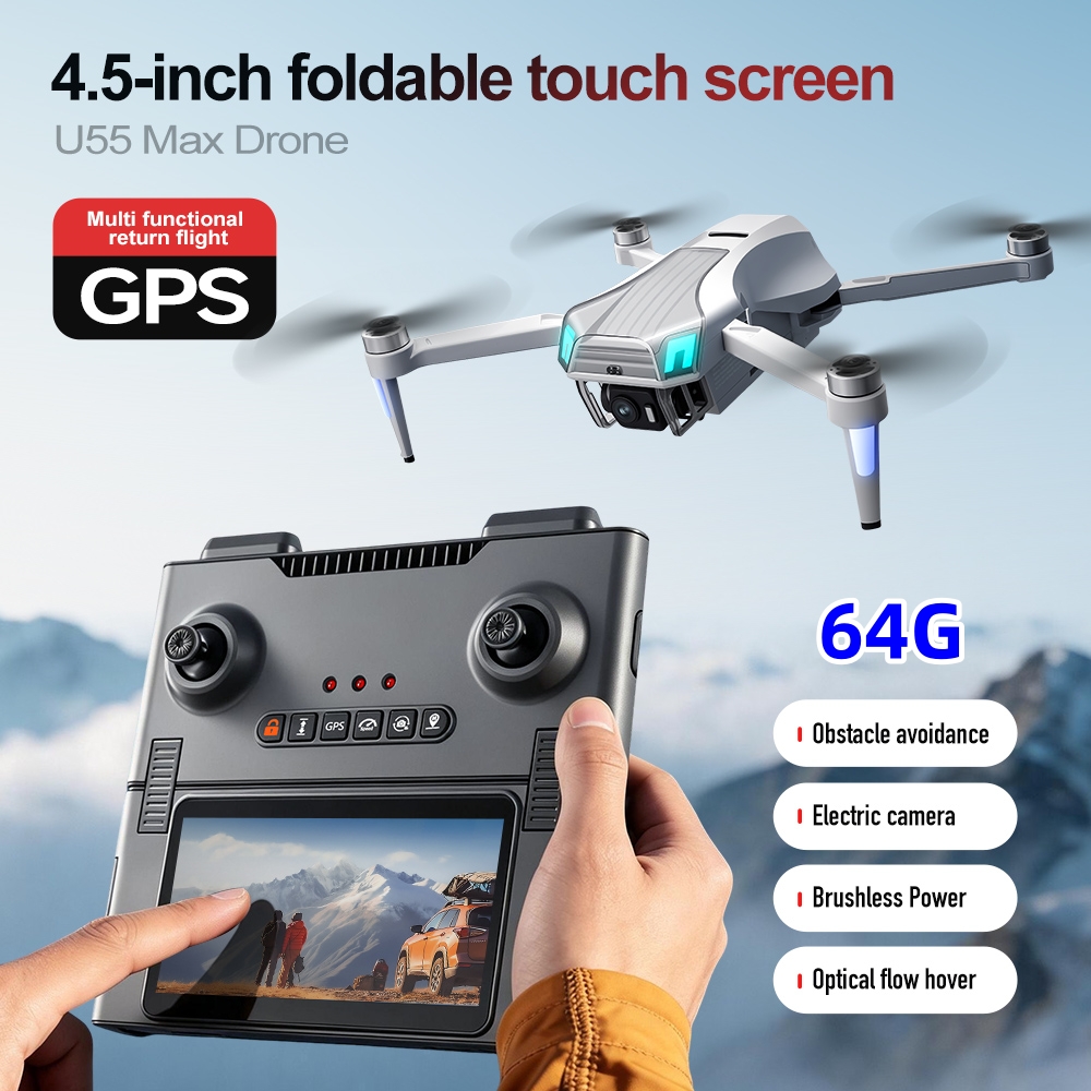 NCZOBOE U55 Optische Flow GPS  - Drone Gimbal 2 Axis recensie en prijs
