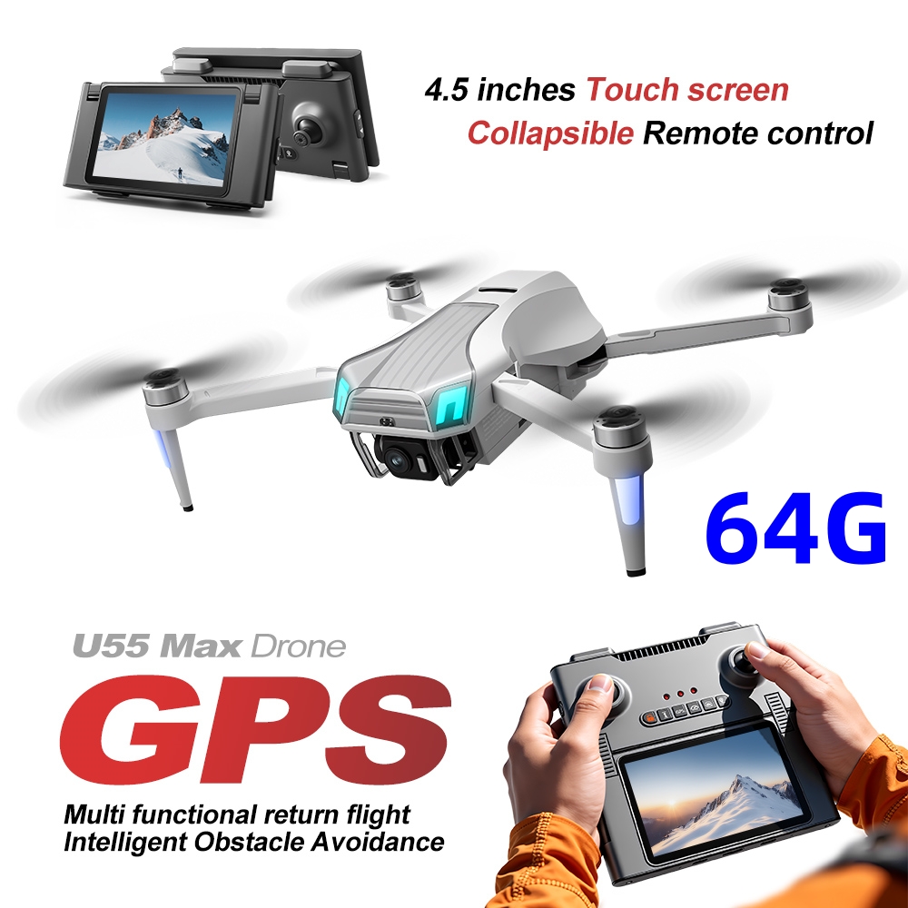NCZOBOE U55 Optische Flow GPS  - Drone Gimbal 2 Axis recensie en prijs
